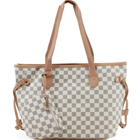 white lv bag dupe